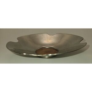 Vintage Old Hall Stainless Steel Trinket Dish 1967 British One Penny Coin